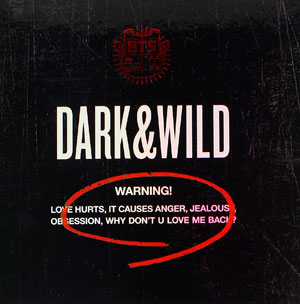caratula del album Dark&Wild