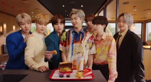 Colaboración de BTS con McDonald's